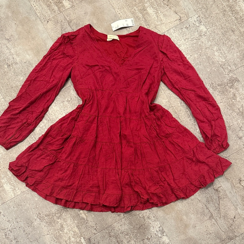 Urban Outfitters ♥️ textured, flowy mini dress